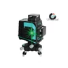 Imagine 3/4 - Bihui LLG12 Set nivela laser cu linii in cruce si verticala, autoreglabil 3D (lumina verde)