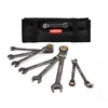 Imagine 3/10 - Workpro WP202521 Set chei combinate cu clichet articulate Cr-V 8 buc