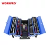 Imagine 1/9 - Workpro WP209035 Trusa de scule 93  piese  in cutie metalica 