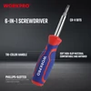 Imagine 2/7 - Workpro WP221046 Set surubelnite 6-IN-1