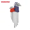 Imagine 2/10 - Workpro WP222003 Set chei torx Cr-V 9 buc
