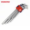 Imagine 3/10 - Workpro WP222007 Set chei imbus Cr-V 9 buc
