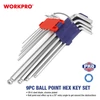 Imagine 4/10 - Workpro WP222007 Set chei imbus Cr-V 9 buc