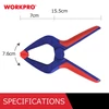 Imagine 3/10 - Workpro WP232009 Clema fixare cu arc 19 mm