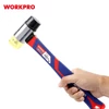 Imagine 4/7 - Workpro WP241036 Ciocan rotund plastic-cauciuc cu maner din fibra de sticla