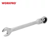 Imagine 2/4 - Workpro WP273174 Cheie combinata cu clichet articulata 19 mm