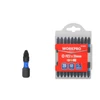 Imagine 2/2 - Workpro WP408104 Capete bituri impact 25mm PZ2 20buc/pac