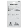 Imagine 2/3 - Workpro WP408270 Set bituri cu carabinier 25mm 20buc