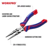 Imagine 3/6 - Workpro WP231020 Cleste cu varf plat Cr-V 160 mm