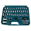 Imagine 4/4 - Makita E-06616  Set piese tubulare, biti si chei de mana, 120 de piese