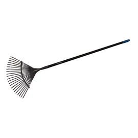 Bautool 41636 Mătură pentru frunze din metal 22T, cu mâner din fibră de sticlă (1500 mm)  