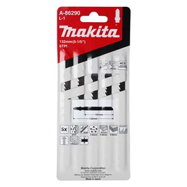 Makita A-86290 Set panza fierastrau pendular HCS, TPI:6 (5 buc)