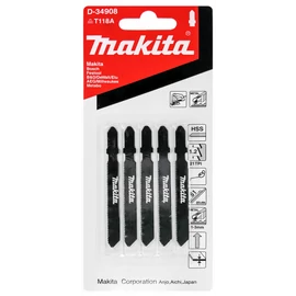 Makita D-34908 Set panza fierastrau pendular HSS TPI:21, 75 mm (5 buc)