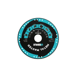 Bihui DSBC115 Disc diamantat universal 115 mm metal, ceramica, PVC