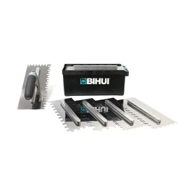 BIHUI PTSJG8 Set profesional gletiere, 8 piese 