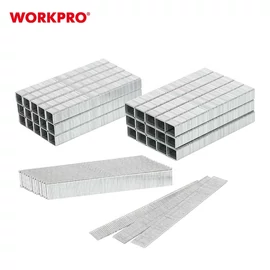 Workpro WP223003 Set capse si cuie pentru capsator 7500 buc (capse 10,12mm: cuie 15mm) T50