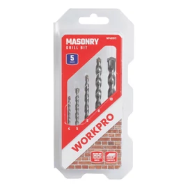 Workpro WP401072 Set burghie pentru beton Basic 5buc (4,5,6,8,10)