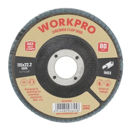 Workpro WP407549 Disc lamelar pentru slefuit 115mm K40