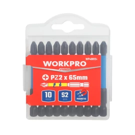 Workpro WP408124 Capete bituri impact 65mm PZ2 10buc/pac