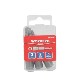 Workpro WP408203 Chei tubulare cu magnet 1/4" 65x8mm 3buc