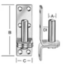 Vormann 00073013Z Tija balama porti ⌀ 13, 99x33 mm