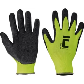Cerva 0108002999090 Manusi textile, imersate in latex fara cusatura "Palawan", marimea 9