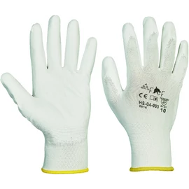 Cerva 0108006380080 Manusi  de protectie acoperite cu poliuretan, alb "HS-04-003", marimea 8 