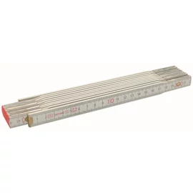 Bautool 2120301 Metru pliant din lemn, alb 2 m ( zollstock )