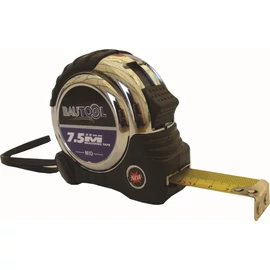 Bautool 3C6W Ruleta de buzunar cu magnet, carcasa cromata 3m