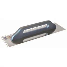 Bautool 0412 Gletieră elvețiană inox cu zimți 12x12 mm