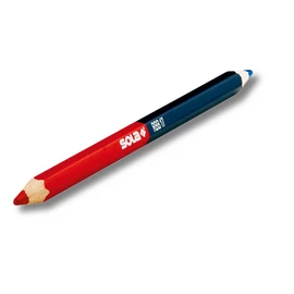 Sola 66023520 Creion tamplarie dublu rosu-albastru, 170 mm, Sola tip RBB 17 