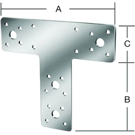 Vormann 70996000 Element de imbinare tip "T" 160x98x45 mm