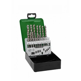 Hikoki 780466 Set burghie pentru metal HSS-R, 1-10 mm (19 buc)