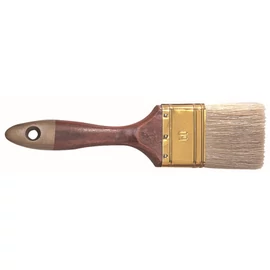 Bautool 81129910 Pensula plata 9 randuri, par deschis, maner din lemn 100 mm