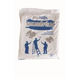 Bautool 952018 Folie acoperire/protectie 20 m2, 4x5 m, 18 my