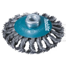 Makita D-39861 Perie sarma conica cu fir rasucit 100 mm, M14