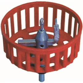 Bautool D07551 Cutit circular pentru faianta cu apartoare de protectie si varf vidia