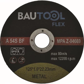 Bautool RQAC0511510 Disc taiere metal 115x1.0x22.23 mm