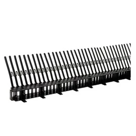 Komplex TK100700 Pieptan ventilare streasina negru 80/1000 mm