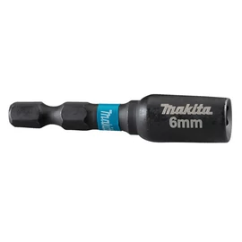 Makita B-66824 Cheie tubulara magnetica de impact, lungime 50 mm, prindere hexagon 1/4", 6 mm