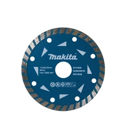 Makita D-41626 Disc diamantat ondulat 115 mm, turbo Long-life