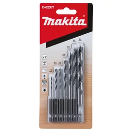 Makita D-62371 Set burghie pentru lemn cu prindere hexagon (2,3,4,5,6,8 mm)