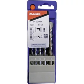 Makita P-59994 Set 5 burghie pentru beton (4,5,6,8,10 mm)