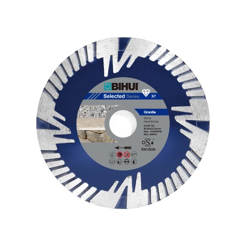 Bihui DCDF125 Disc diamantat pt.granit si marmura 12/125/2.4 mm