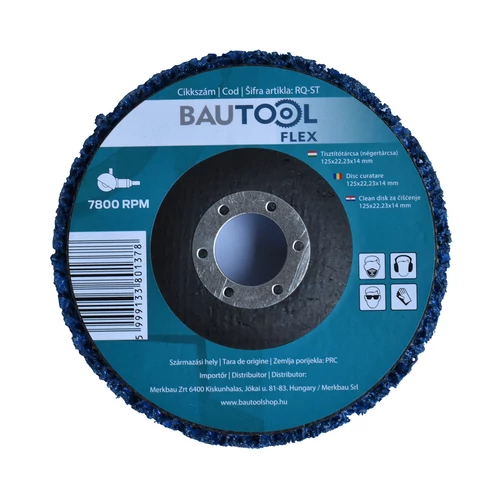 Bautool RQ-ST Disc curatare 125x22,23x14 mm