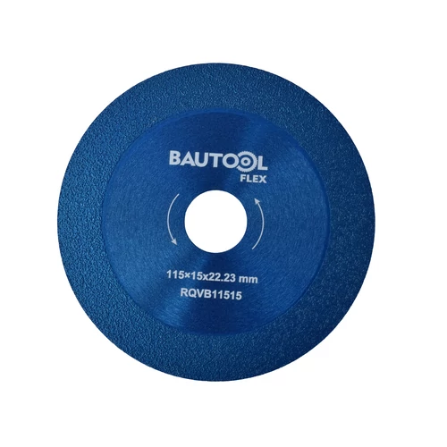 Bautool RQVB11515 Disc diamantat pentru taiat sticla si placi ceramice 115/15 mm
