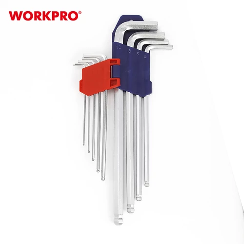 Workpro WP222007 Set chei imbus Cr-V 9 buc