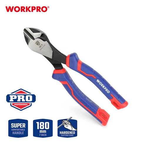 Workpro WP231023 Cleste cu taiere laterala Cr-V  180 mm