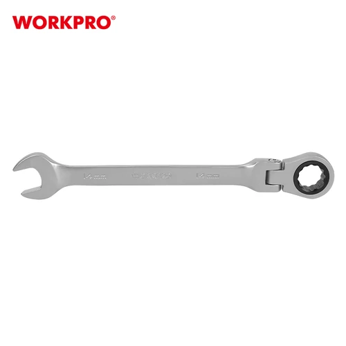 Workpro WP273174 Cheie combinata cu clichet articulata 19 mm