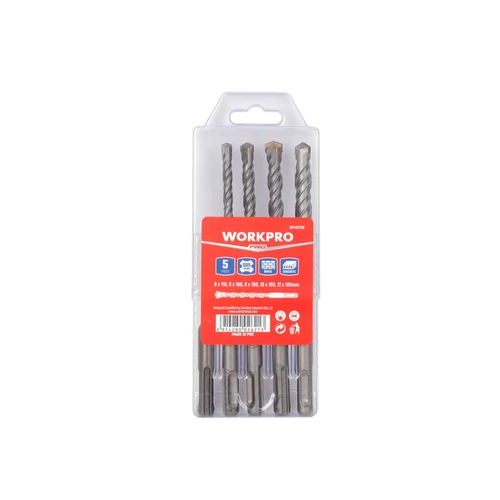 Workpro WP401190 Set burghie SDS-Plus  5 buc